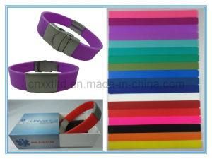 Fashionable Silicone Bracelet (XXT 10018-69)