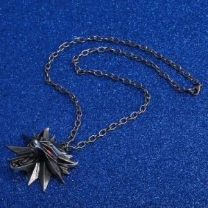 The Witcher 3 Wild Hunt Medallion Pendant and Chain Necklace