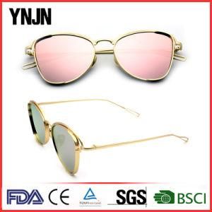 Ynjn Alloy Frame Colorful Fancy Sunglasses