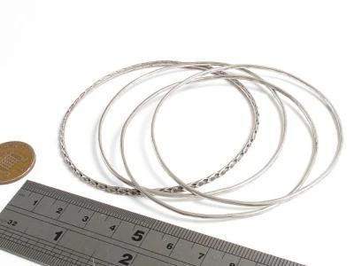 New Women Fashion Sterling Silver Bangles