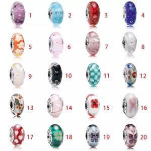 High Quality 925 Sterling Silver Fascinating Murano Glass Charm Beads