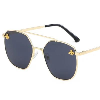 Trendy Sunglasses Ladies New Rimless Designer Metal Sun Glasses UV400 Personality Gradient Shades Sunglasses Women