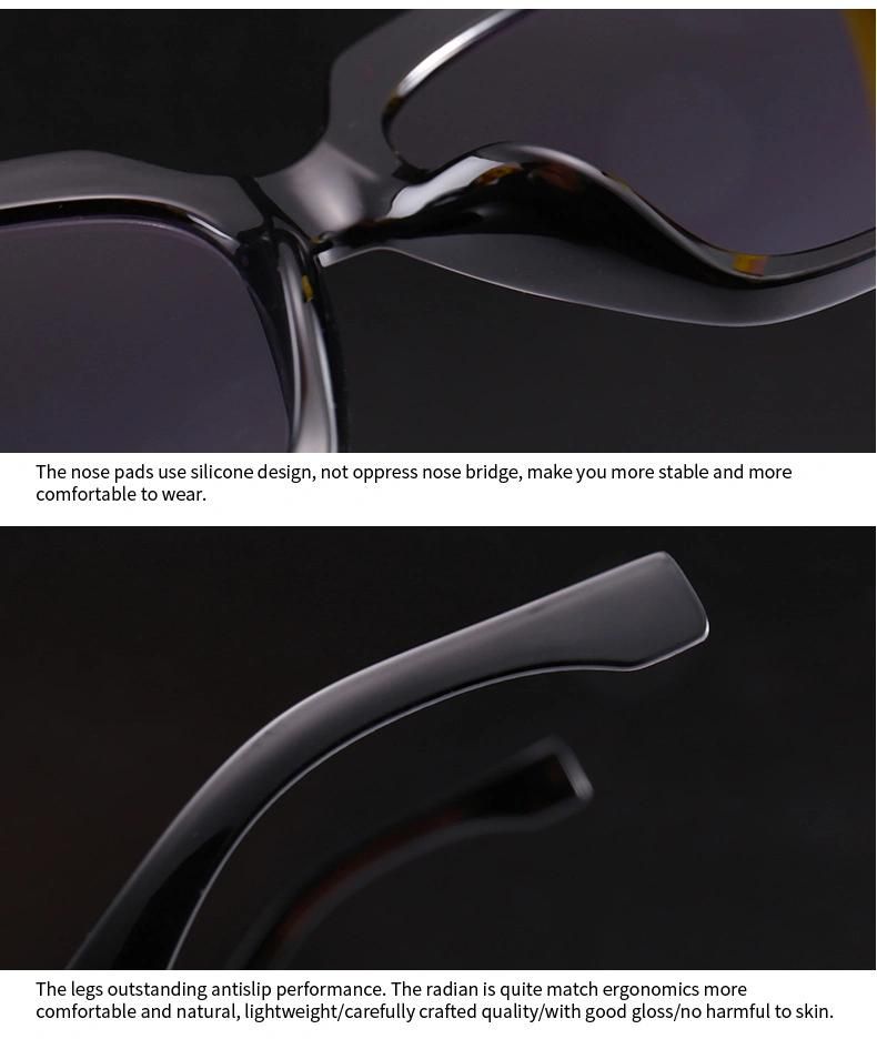 Fashion Square Frame Personality Monster Sunglasses