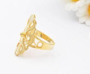 Latest Style High Quality Gold Couple Ring African Gold Plating Jewelry