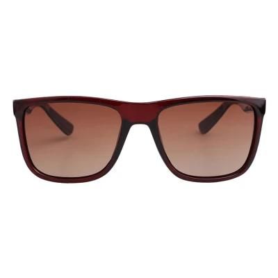 2019 Square Shape Rubber Tip Polarzied Sports Sunglasses