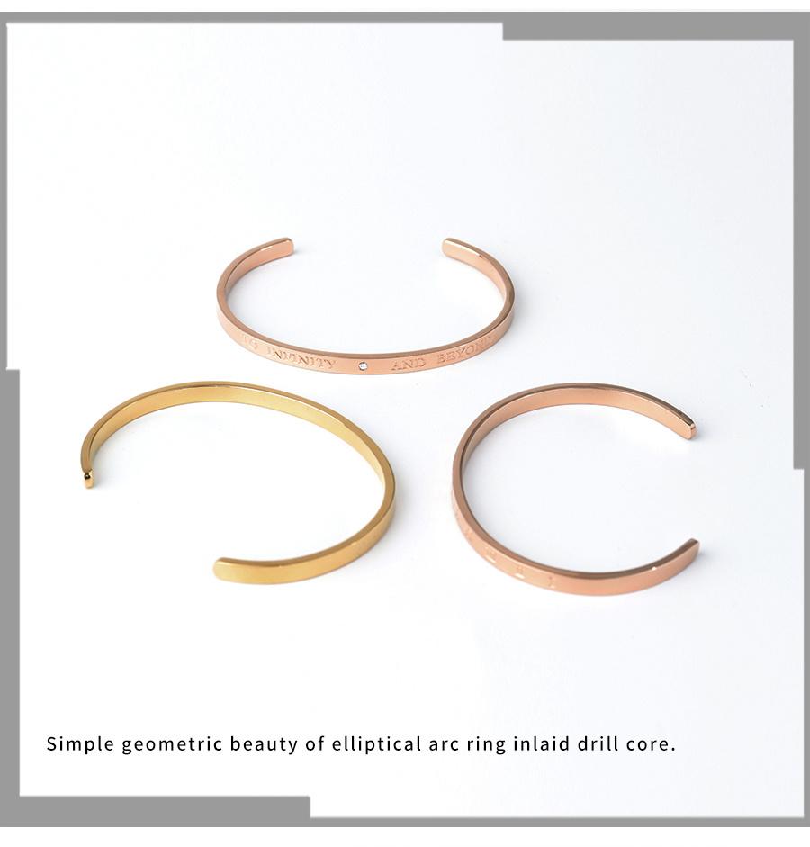 Exotic Romantic Letter Roman Numeral Female Bracelet Bracelet