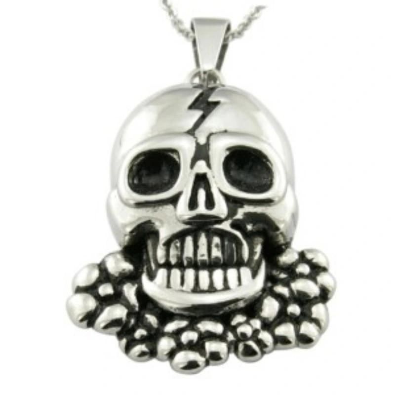 Steel Football Club Skull Pendants