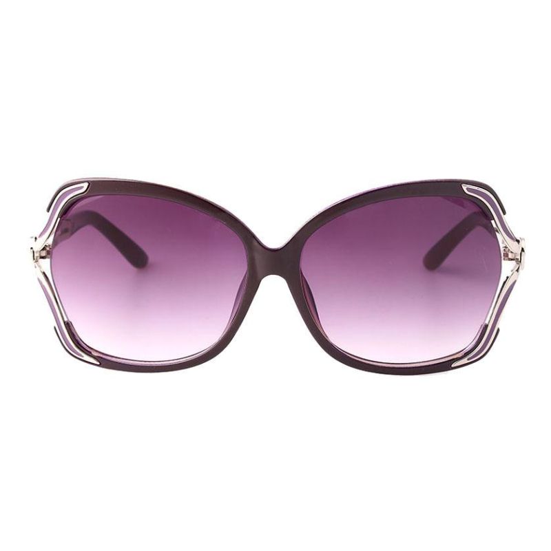 2018 Hot Selling Classical Women Sunglasses with Metal Decoration